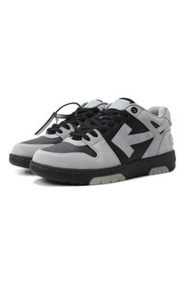 Замшевые кеды Out of Office Off-White