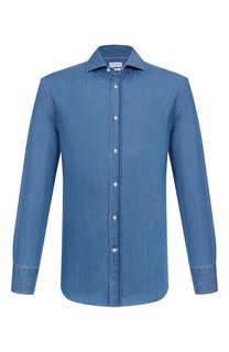 Джинсовая рубашка Brunello Cucinelli