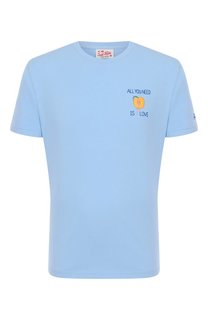 Хлопковая футболка MC2 Saint Barth