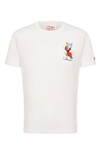 Хлопковая футболка MC2 Saint Barth