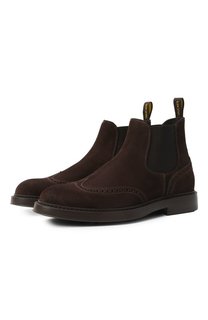Замшевые челси Doucals