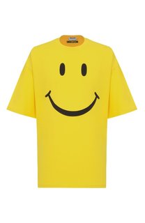 Хлопковая футболка Moschino