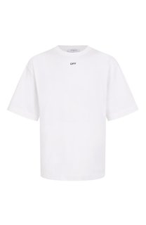 Хлопковая футболка Off-White