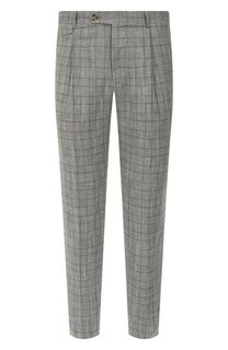 Брюки из хлопка и шерсти Windsor