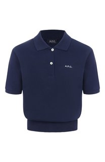 Хлопковое поло A.P.C.