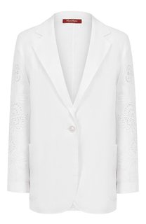 Льняной жакет Max Mara Studio