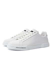 Кожаные кеды Portofino Light Dolce & Gabbana