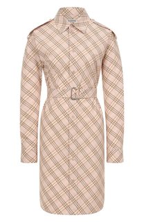 Хлопковое платье Burberry
