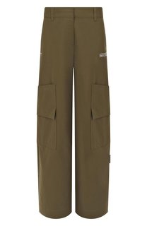 Брюки-карго из вискозы Off-White
