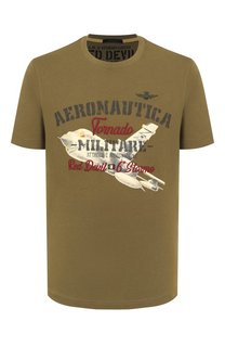 Хлопковая футболка Aeronautica Militare