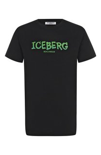 Хлопковая футболка Iceberg