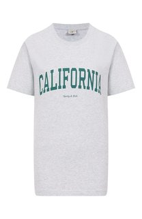 Хлопковая футболка Sporty and Rich