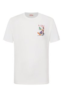 Хлопковая футболка MC2 Saint Barth