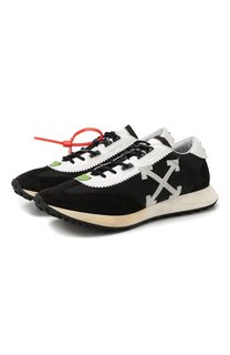 Комбинированные кроссовки Running Off-White