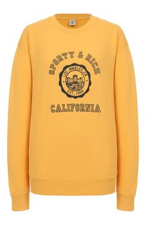 Хлопковый свитшот Sporty and Rich