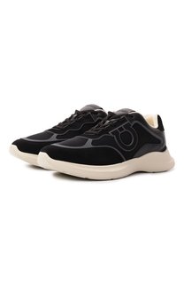 Комбинированные кроссовки Ferragamo