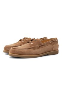 Замшевые топсайдеры Brunello Cucinelli