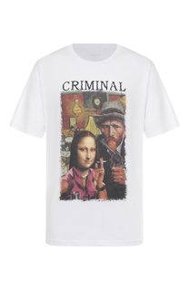 Хлопковая футболка Bisibiglio