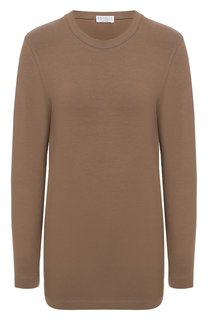 Хлопковый лонгслив Brunello Cucinelli