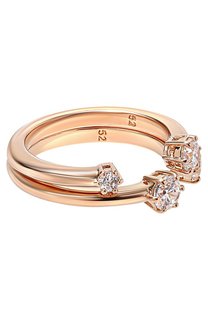 Комплект из двух колец Constella Swarovski