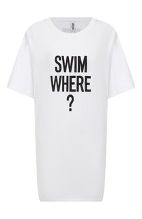 Хлопковая футболка Moschino