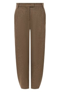 Брюки из шерсти и кашемира Giorgio Armani