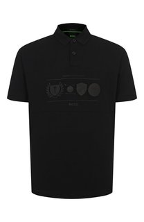 Хлопковое поло BOSS Green