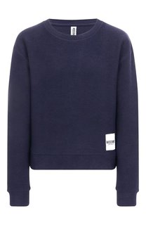 Хлопковый свитшот Moschino