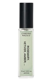 Духи Rosemary, Vitiver, Amber, ... (15ml) Giardino Magico