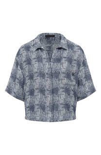 Льняная рубашка Emporio Armani