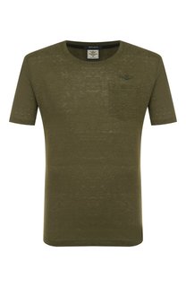 Льняная футболка Aeronautica Militare