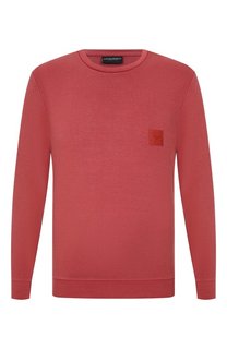 Хлопковый свитшот Emporio Armani