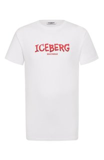 Хлопковая футболка Iceberg