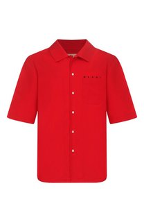 Хлопковая рубашка Marni