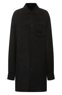 Рубашка из вискозы и шелка Ann Demeulemeester