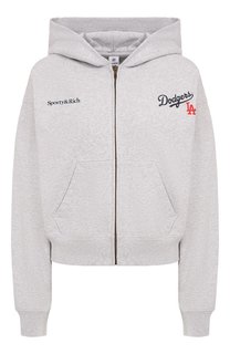Хлопковая толстовка Sporty & Rich x LA Dodgers Sporty and Rich