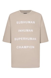 Хлопковая футболка Rick Owens x Champion Rick Owens
