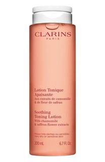 Успокаивающий тоник для очень сухой и чувствительной кожи Lotion Tonique Apaisante (200ml) Clarins
