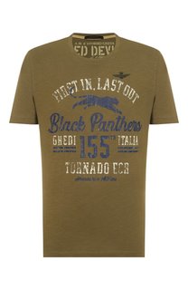 Хлопковая футболка Aeronautica Militare