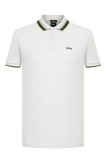 Хлопковое поло BOSS Green
