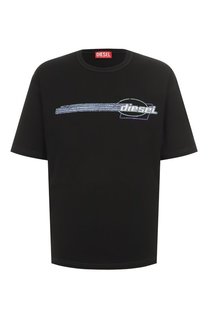 Хлопковая футболка Diesel