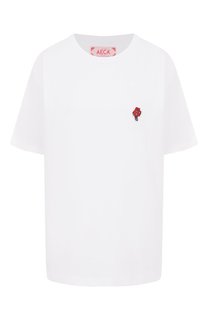 Хлопковая футболка AECA WHITE