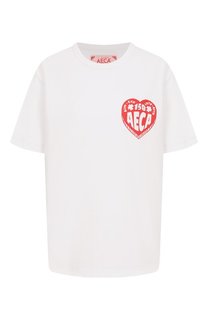 Хлопковая футболка AECA WHITE