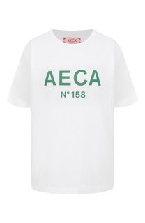 Хлопковая футболка AECA WHITE
