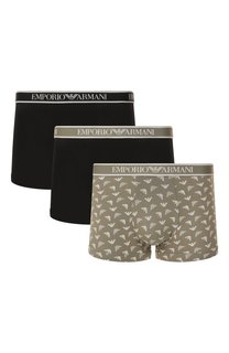Комплект из трех боксеров Emporio Armani