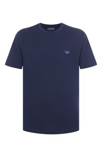 Хлопковая футболка Emporio Armani