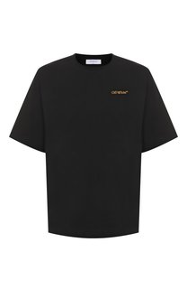 Хлопковая футболка Off-White