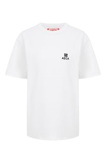 Хлопковая футболка AECA WHITE