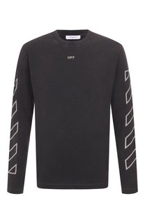 Хлопковый лонгслив Off-White