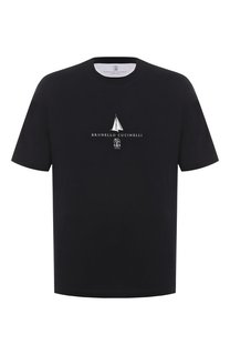 Хлопковая футболка Brunello Cucinelli